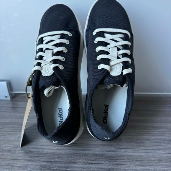 Olukai Pehuea li Mesh Sneakers Women's Size 9 $100 in Black - Picture 3 of 9